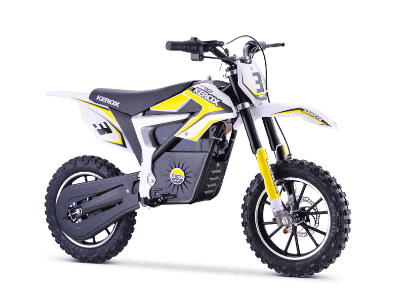 Pocket bike E-MICO Jaune